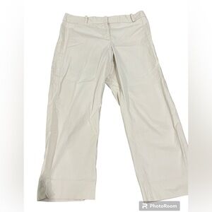 Talbots khaki cropped pant